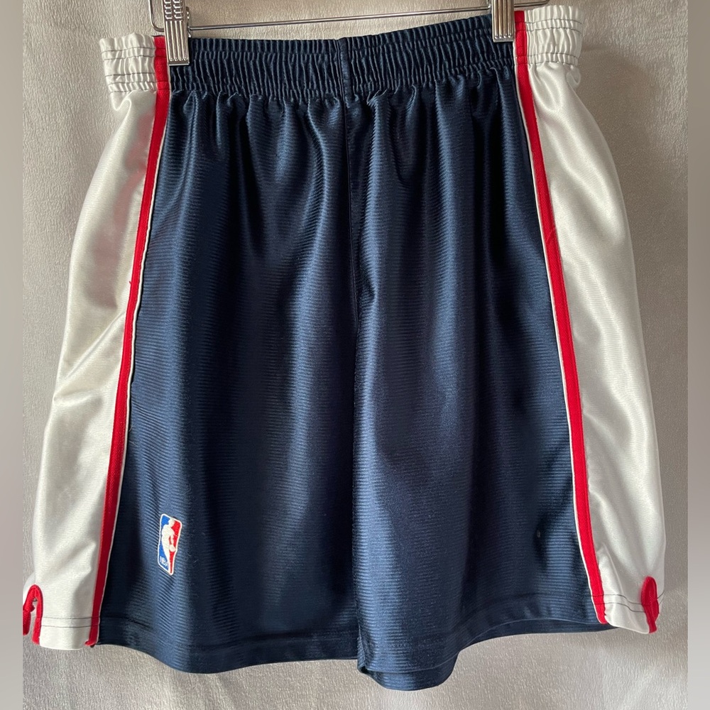 Vintage NBA Navy and White Athletic Shorts